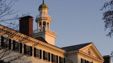 Exterior shot of Dartmouth Hall