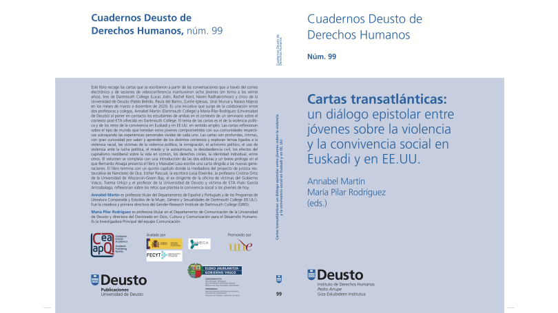  Cartas transatlánticas: un diálogo epistolar entre jóvenes sobre la violencia y la convivencia social en Euskadi y en EE.UU.