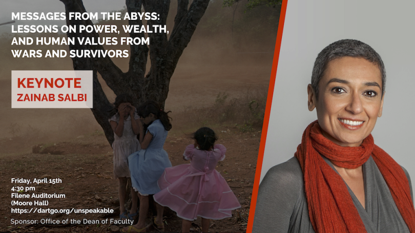 Messages from the Abyss: Lessons on Power, Wealth, and Human Values from Wars and Survivors with Keynote Zainab Salbi