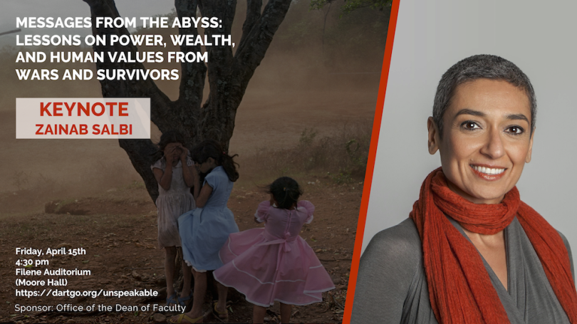 Messages from the Abyss: Lessons on Power, Wealth, and Human Values from Wars and Survivors with Keynote Zainab Salbi