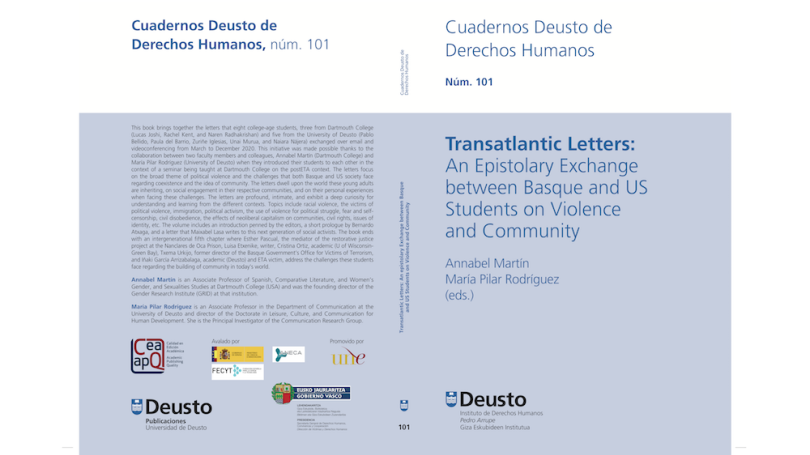 Transatlantic Letters: An Epistolary Exchange between Basque and US Students on Violence and Community
